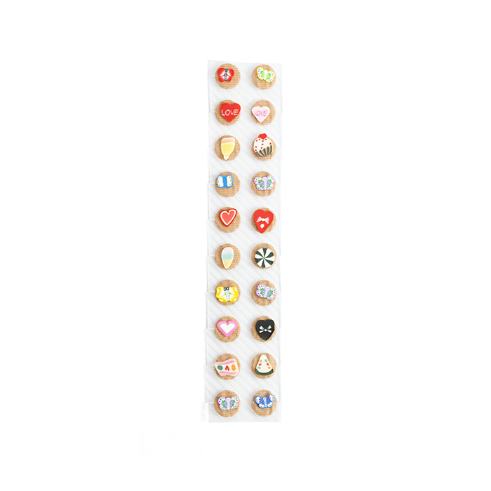 Balin decorado figuras pack 50U