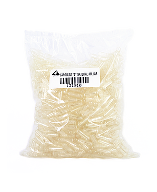Capsulas "0" Natural millar