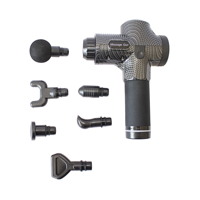 Pistola masajeadora 6 puntas