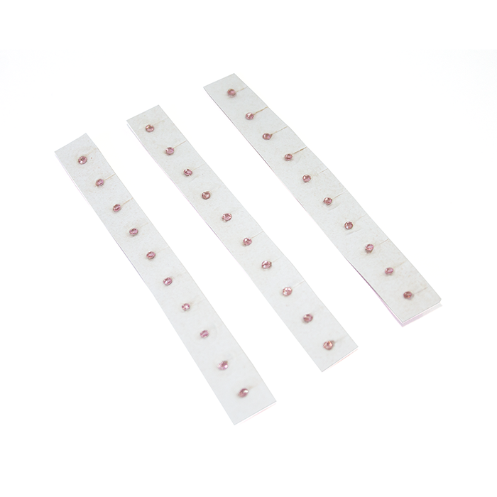 Balin cristal peque trans rosado