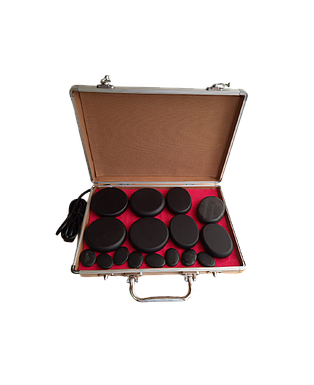 16 Piedras calientes con calentador