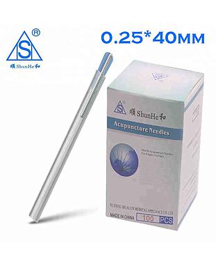 Aguja 0.25*40mm Acupunt